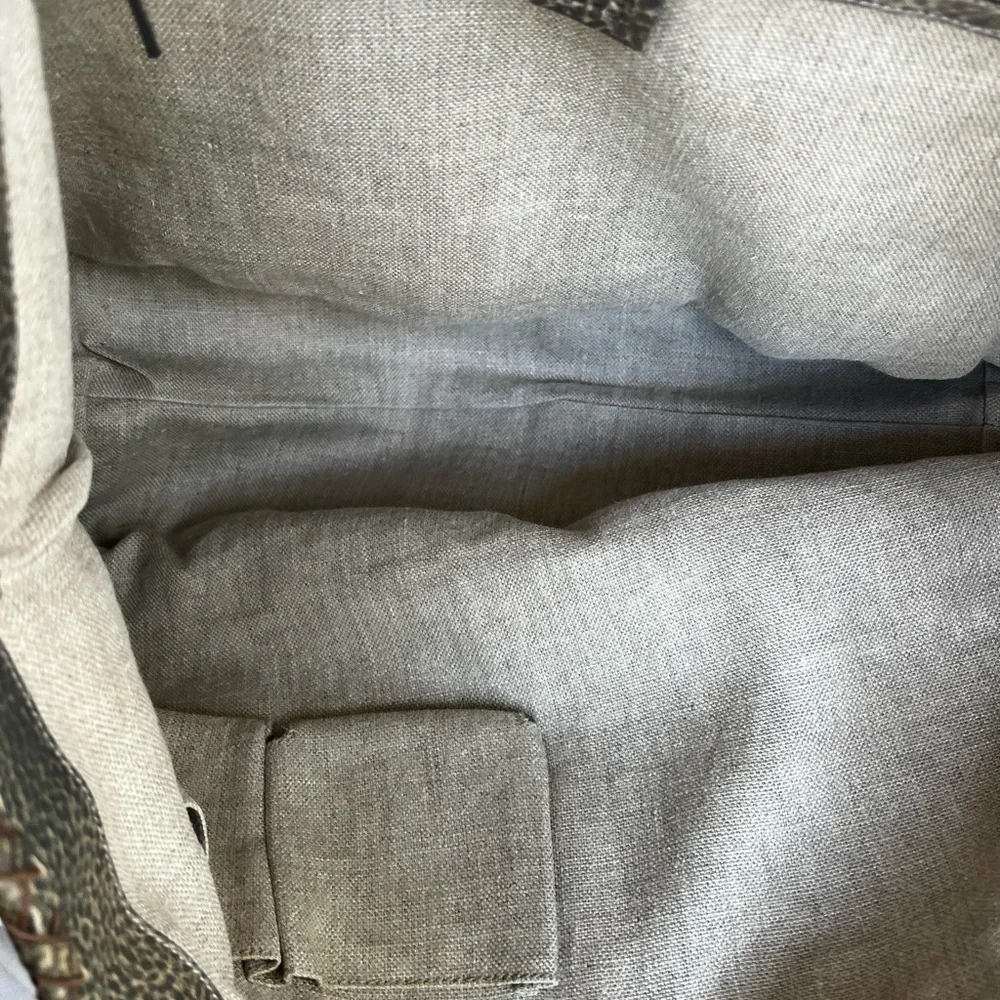 Distressed Bamboo Gucci Tote